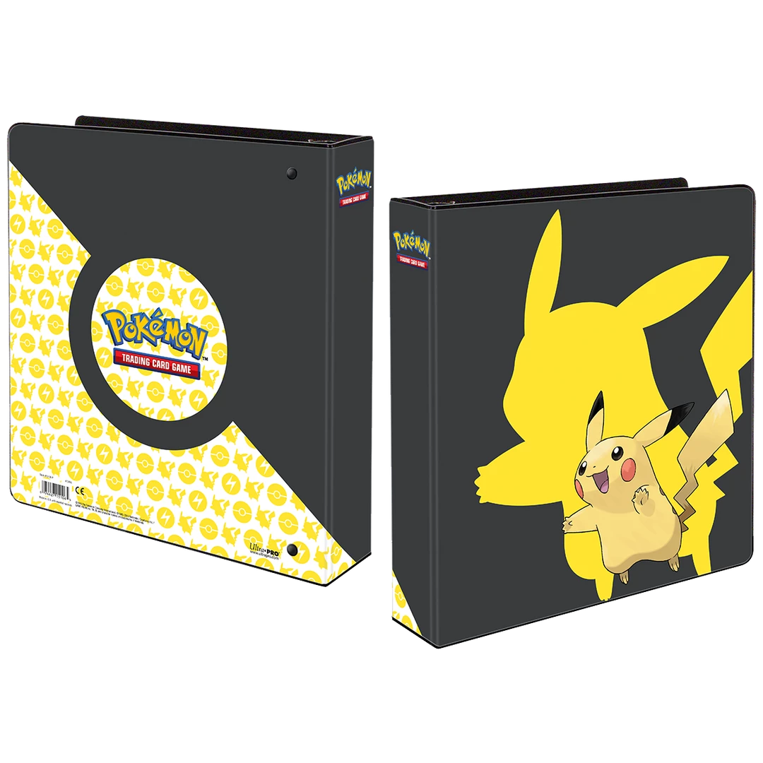 Ultra PRO 2" Pikachu 2019 3-Ring Album For Pokémon Pages & Organization 3 Ultra PRO 2" Pikachu 2019 3-Ring Album For Pokémon Pages & Organization