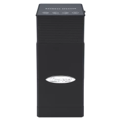 Ultra PRO Black Satin Tower Deck Box With Bluetooth Speaker Gaming