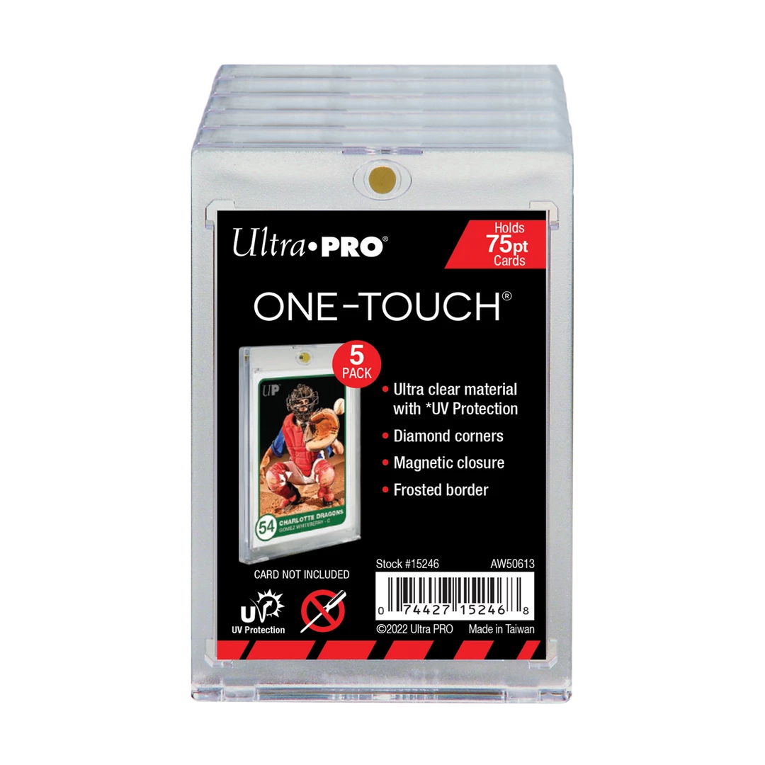 Ultra PRO 75PT UV ONE-TOUCH Magnetic Holders (5ct) 3 Ultra PRO 75PT UV ONE-TOUCH Magnetic Holders (5ct)
