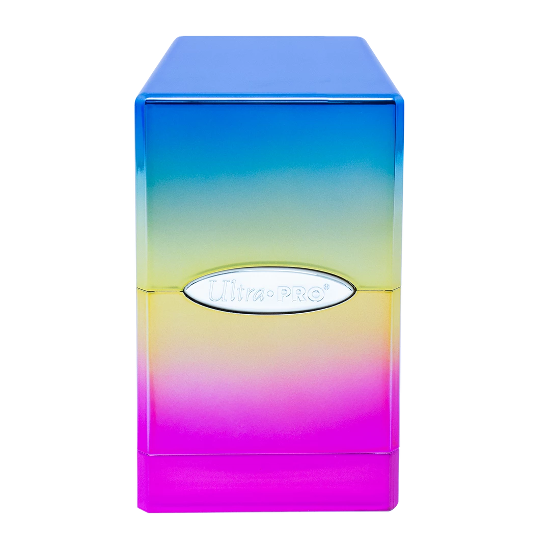 Ultra PRO Rainbow Satin Tower Deck Box Gaming 4 Ultra PRO Rainbow Satin Tower Deck Box Gaming