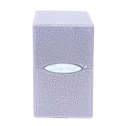 Ultra PRO Ivory Crackle Satin Tower Deck Box