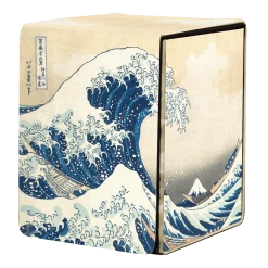 Ultra PRO Gaming Fine Art The Great Wave Off Kanagawa Alcove Flip Deck Box By Hokusai