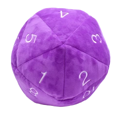 Ultra PRO Gaming Jumbo Purple D20 Novelty Dice Plush