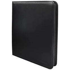 Ultra PRO Vivid 12-Pocket Zippered PRO-Binder: Black