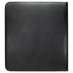 Ultra PRO Vivid 12-Pocket Zippered PRO-Binder: Black