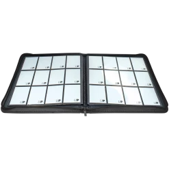 Ultra PRO Vivid 12-Pocket Zippered PRO-Binder: Black