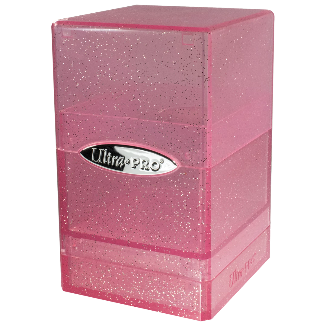 Ultra PRO Gaming Glitter Satin Tower Deck Box 15 Ultra PRO Gaming Glitter Satin Tower Deck Box