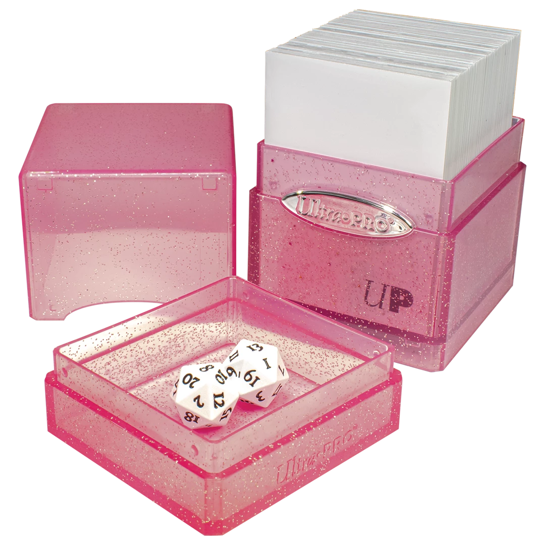Ultra PRO Gaming Glitter Satin Tower Deck Box 16 Ultra PRO Gaming Glitter Satin Tower Deck Box
