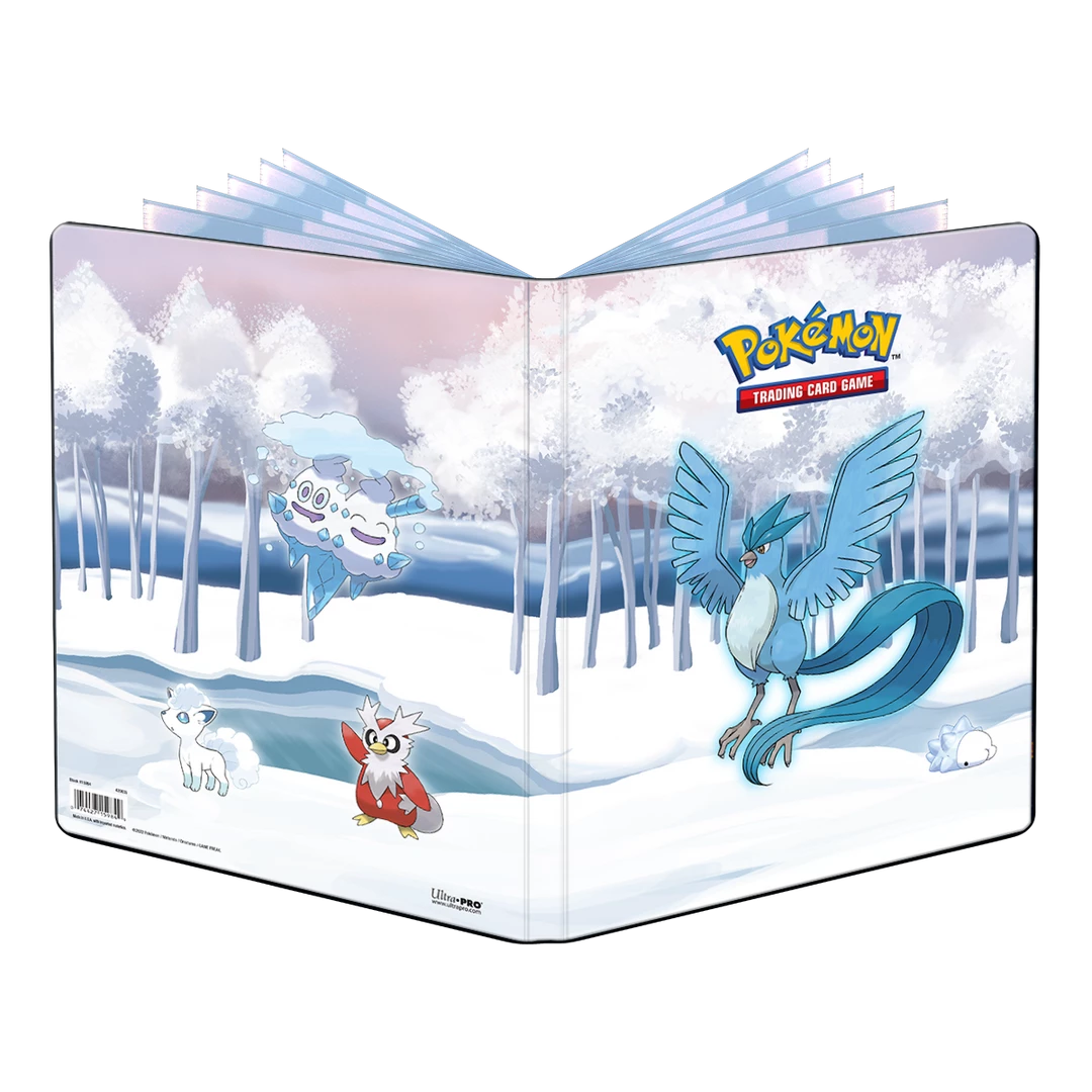 Ultra PRO Gallery Series Frosted Forest 9-Pocket Portfolio For Pokémon Gaming 3 Ultra PRO Gallery Series Frosted Forest 9-Pocket Portfolio For Pokémon Gaming