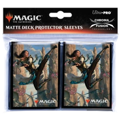Ultra PRO Gaming Ikoria: Lair Of Behemoths Narset Of The Ancient Way Standard Deck Protector Sleeves (100ct) For Magic: The Gathering