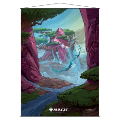 Ultra PRO Ikoria: Lair Of Behemoths Ketria Triome Wall Scroll For Magic: The Gathering