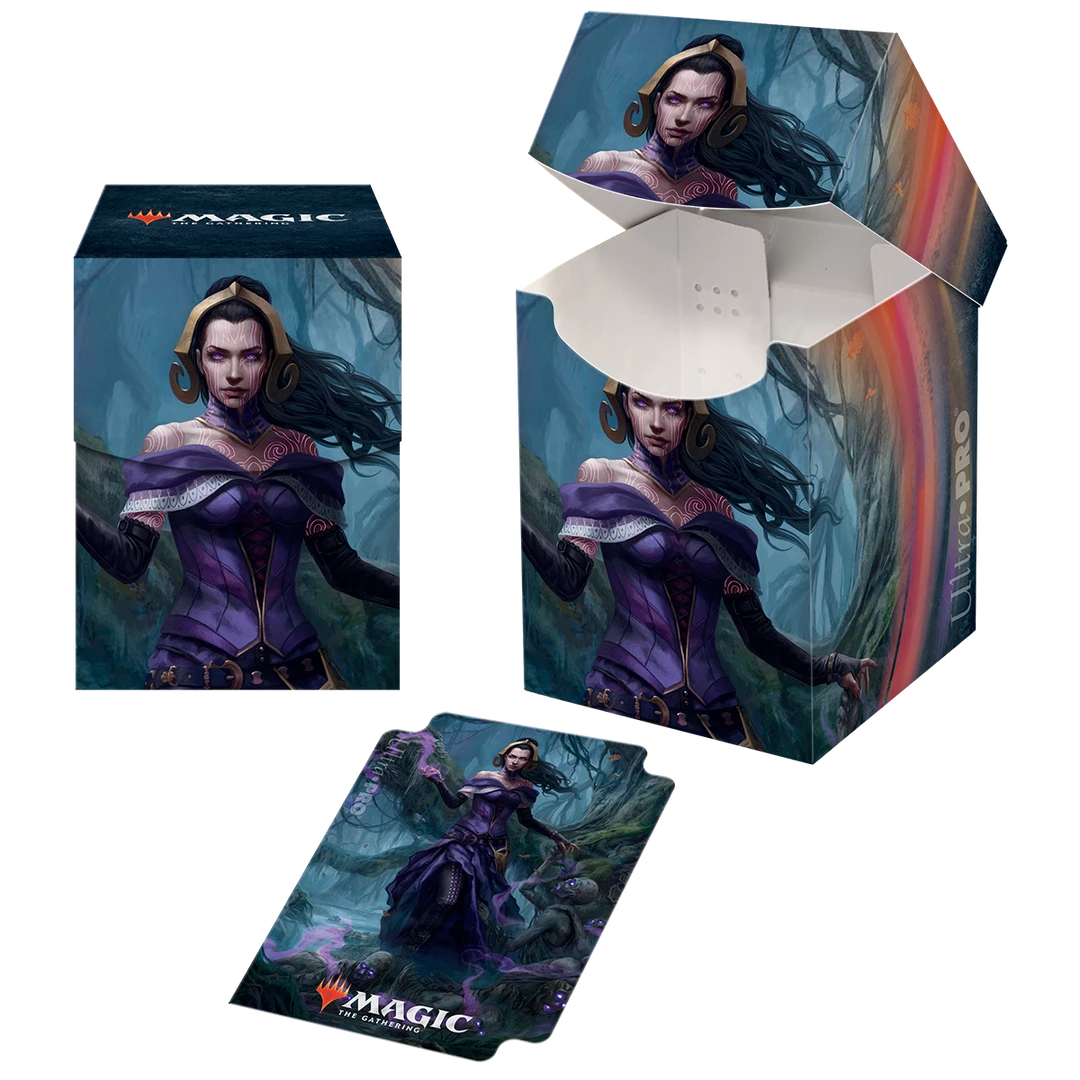 Ultra PRO Gaming M21 Liliana, Waker Of The Dead PRO 100+ Deck Box For Magic: The Gathering 3 Ultra PRO Gaming M21 Liliana, Waker Of The Dead PRO 100+ Deck Box For Magic: The Gathering