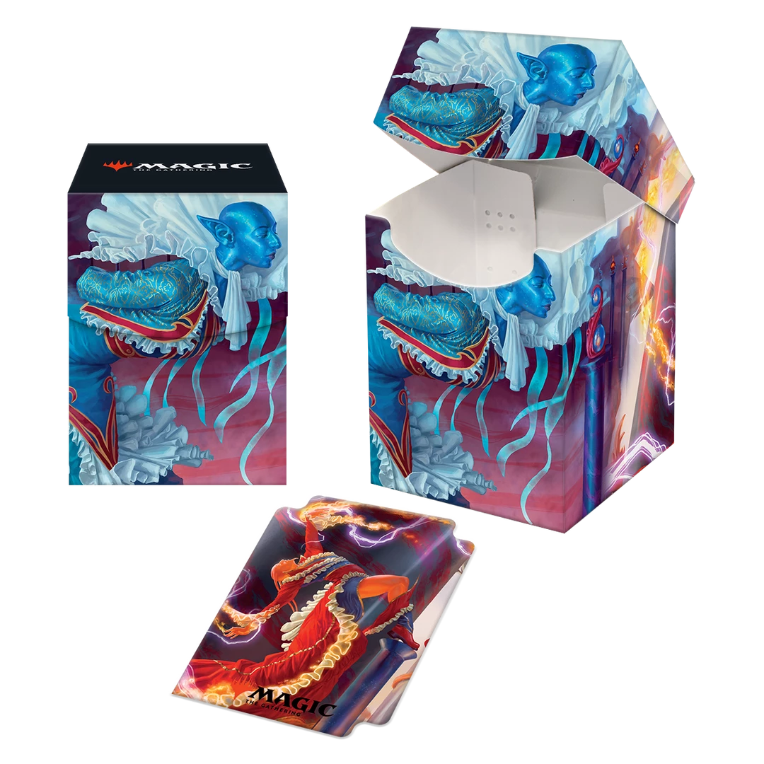 Ultra PRO Strixhaven Uvilda, Dean Of Perfection & Nassari, Dean Of Expression 100+ Deck Box For Magic: The Gathering 3 Ultra PRO Strixhaven Uvilda, Dean Of Perfection & Nassari, Dean Of Expression 100+ Deck Box For Magic: The Gathering