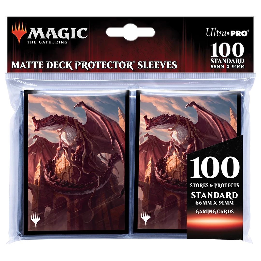 Ultra PRO Strixhaven Velomachus Lorehold Standard Deck Protector Sleeves (100ct) For Magic: The Gathering 4 Ultra PRO Strixhaven Velomachus Lorehold Standard Deck Protector Sleeves (100ct) For Magic: The Gathering