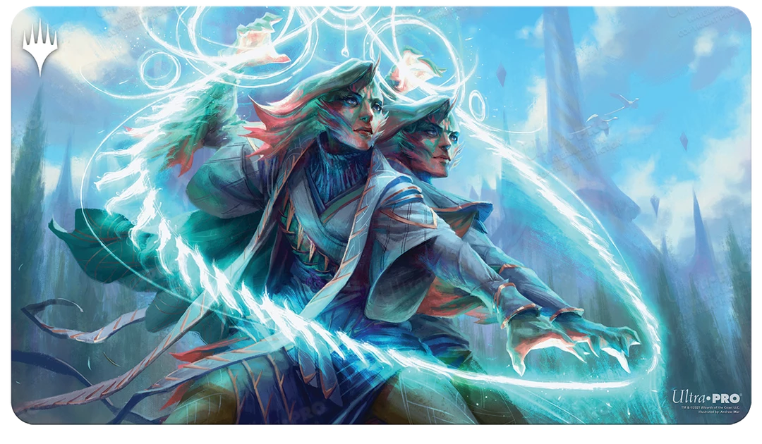 Ultra PRO Strixhaven Adrix And Nev, Twincasters Standard Gaming Playmat For Magic: The Gathering 3 Ultra PRO Strixhaven Adrix And Nev, Twincasters Standard Gaming Playmat For Magic: The Gathering