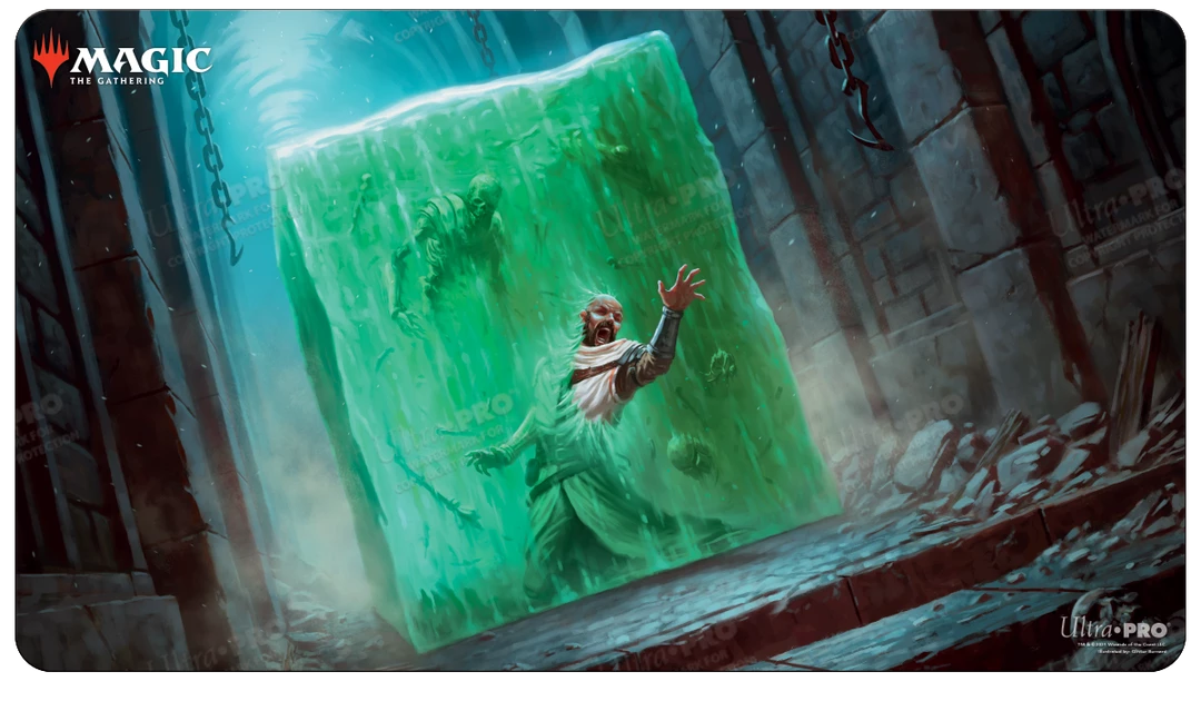 Ultra PRO Adventures In The Forgotten Realms Gelatinous Cube Standard Gaming Playmat For Magic: The Gathering 3 Ultra PRO Adventures In The Forgotten Realms Gelatinous Cube Standard Gaming Playmat For Magic: The Gathering