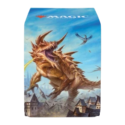 Ultra PRO Adventures In The Forgotten Realms The Tarrasque Alcove Flip Deck Box For Magic: The Gathering