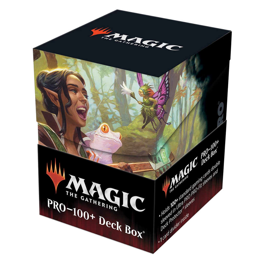 Ultra PRO Gaming Adventures In The Forgotten Realms Ellywick Tumblestrum 100+ Deck Box For Magic: The Gathering 4 Ultra PRO Gaming Adventures In The Forgotten Realms Ellywick Tumblestrum 100+ Deck Box For Magic: The Gathering
