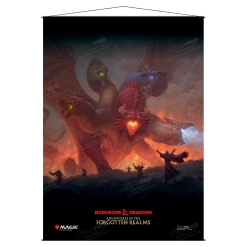 Ultra PRO Adventures In The Forgotten Realms Tiamat Wall Scroll For Magic: The Gathering Other Accessories