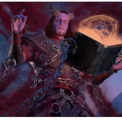 Ultra PRO Commander Adventures In The Forgotten Realms Prosper, Tome-Bound Standard Gaming Playmat For Magic: The Gathering