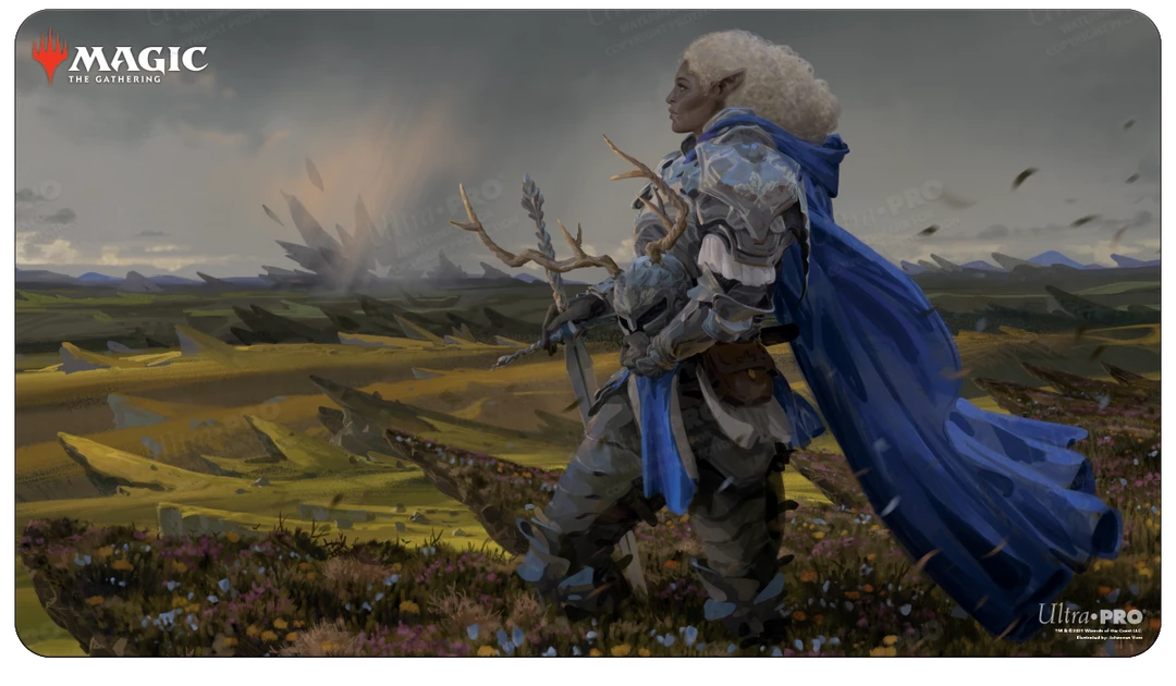 Ultra PRO Commander Adventures In The Forgotten Realms Galea, Kindler Of Hope Standard Gaming Playmat For Magic: The Gathering 3 Ultra PRO Commander Adventures In The Forgotten Realms Galea, Kindler Of Hope Standard Gaming Playmat For Magic: The Gathering