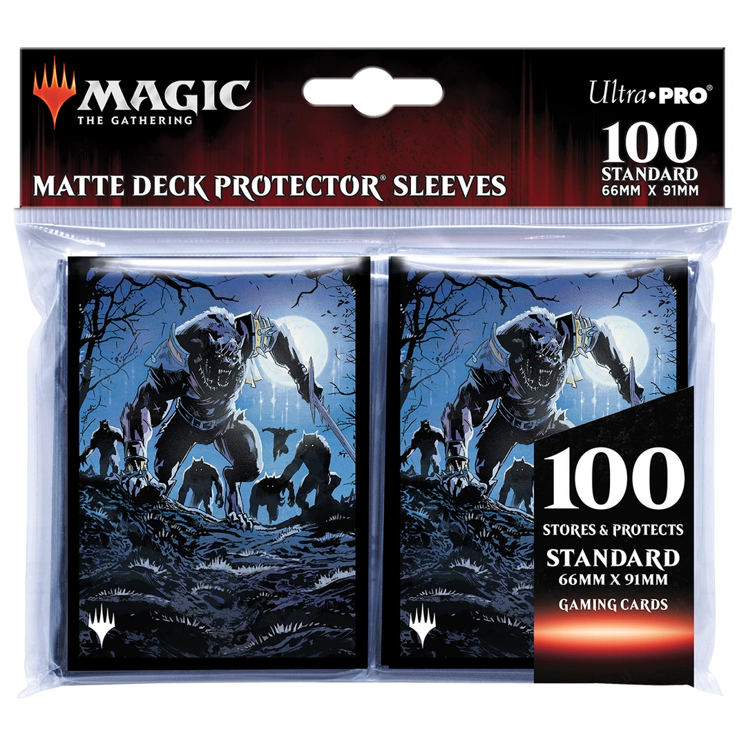 Ultra PRO Innistrad: Midnight Hunt Tovolar, The Midnight Scourge Standard Deck Protector Sleeves (100ct) For Magic: The Gathering 4 Ultra PRO Innistrad: Midnight Hunt Tovolar, The Midnight Scourge Standard Deck Protector Sleeves (100ct) For Magic: The Gathering