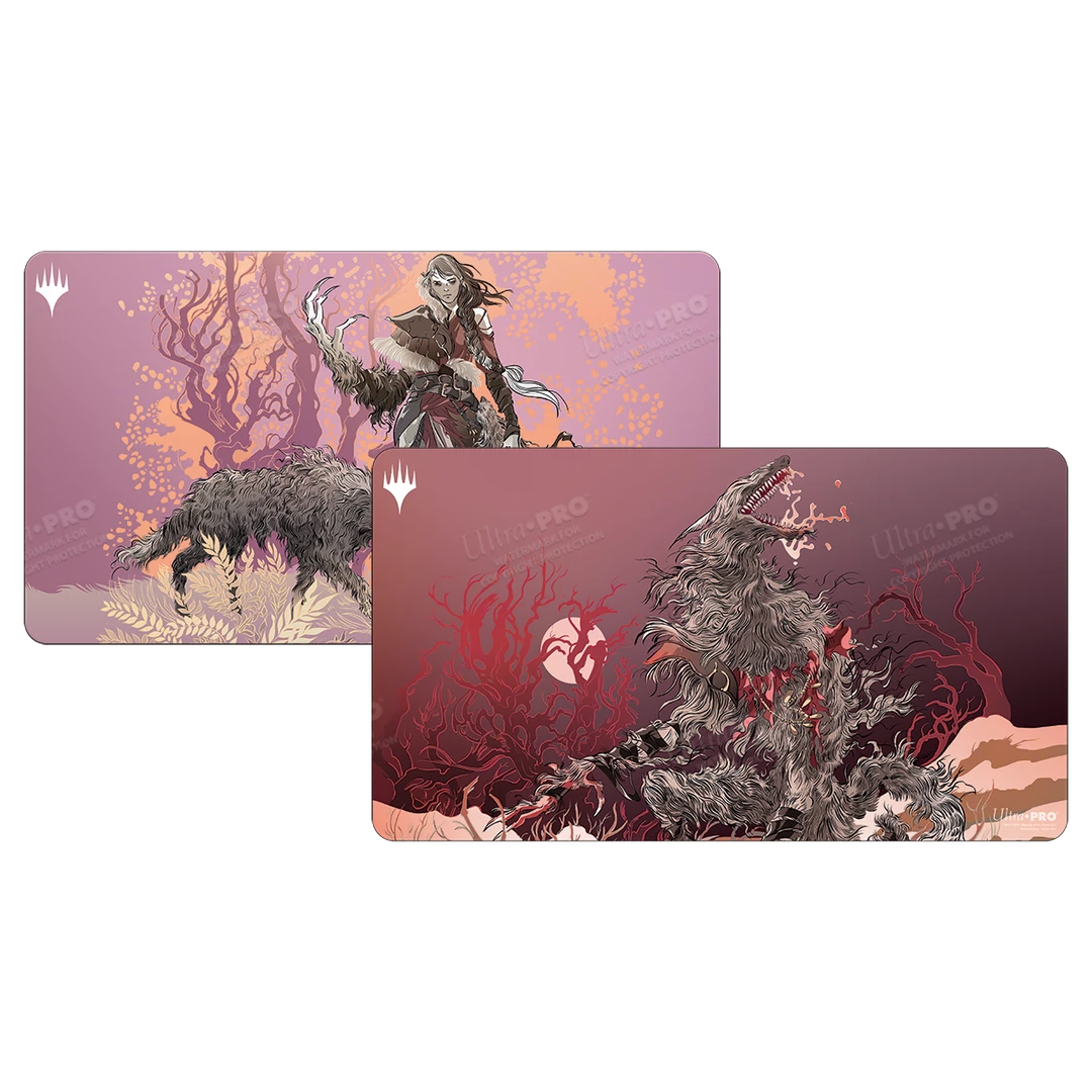 Ultra PRO Innistrad: Midnight Hunt Arlinn The Pack Leader Double-Sided Standard Gaming Playmat For Magic: The Gathering 3 Ultra PRO Innistrad: Midnight Hunt Arlinn The Pack Leader Double-Sided Standard Gaming Playmat For Magic: The Gathering
