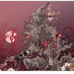 Ultra PRO Innistrad: Midnight Hunt Arlinn The Pack Leader Double-Sided Standard Gaming Playmat For Magic: The Gathering