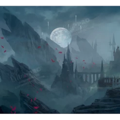 Ultra PRO Innistrad: Crimson Vow Soring And Castle 6ft Table Playmat For Magic: The Gathering Gaming