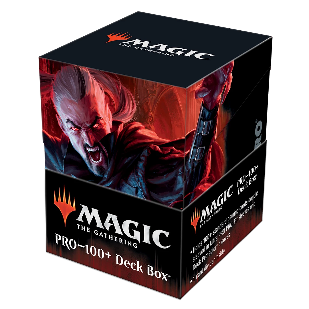 Ultra PRO Innistrad: Crimson Vow Odric, Blood-Cursed 100+ Deck Box For Magic: The Gathering Gaming 4 Ultra PRO Innistrad: Crimson Vow Odric, Blood-Cursed 100+ Deck Box For Magic: The Gathering Gaming