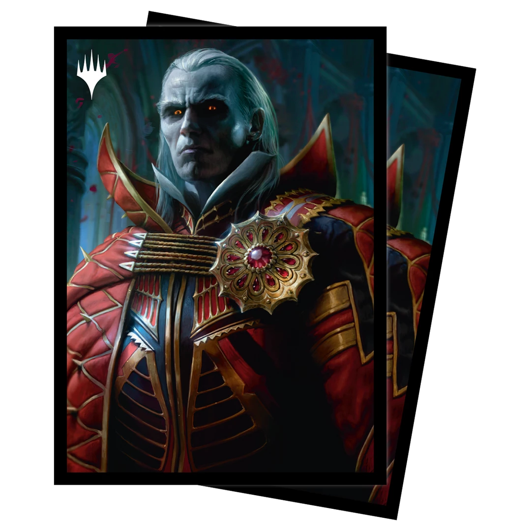 Ultra PRO Innistrad Crimson Vow Edgar, Charmed Groom Standard Deck Protector Sleeves (100ct) For Magic: The Gathering 3 Ultra PRO Innistrad Crimson Vow Edgar, Charmed Groom Standard Deck Protector Sleeves (100ct) For Magic: The Gathering