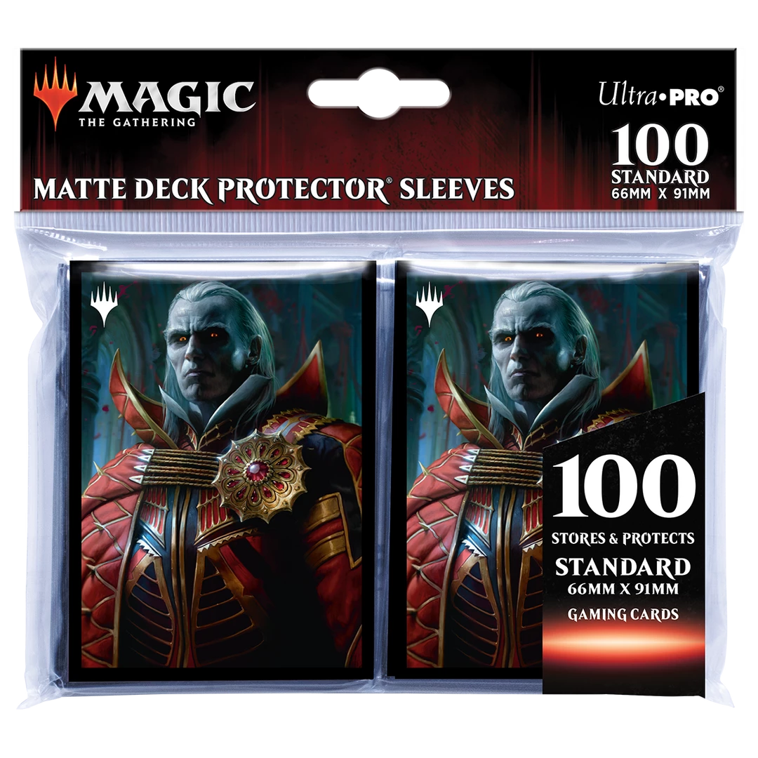 Ultra PRO Innistrad Crimson Vow Edgar, Charmed Groom Standard Deck Protector Sleeves (100ct) For Magic: The Gathering 4 Ultra PRO Innistrad Crimson Vow Edgar, Charmed Groom Standard Deck Protector Sleeves (100ct) For Magic: The Gathering