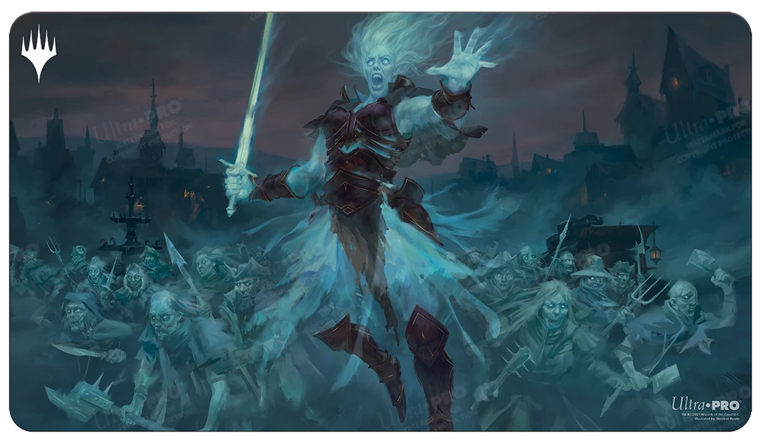Ultra PRO Innistrad Crimson Vow Millicent, Restless Revenant Standard Gaming Playmat For Magic: The Gathering 3 Ultra PRO Innistrad Crimson Vow Millicent, Restless Revenant Standard Gaming Playmat For Magic: The Gathering