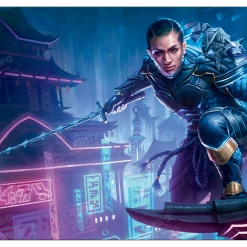 Ultra PRO Kamigawa Neon Dynasty Kaito Shizuki Standard Gaming Playmat For Magic: The Gathering