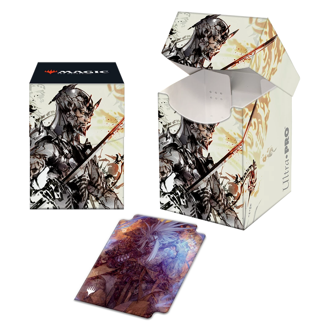 Ultra PRO Kamigawa Neon Dynasty Satoru Umezawa 100+ Deck Box For Magic: The Gathering Gaming 3 Ultra PRO Kamigawa Neon Dynasty Satoru Umezawa 100+ Deck Box For Magic: The Gathering Gaming