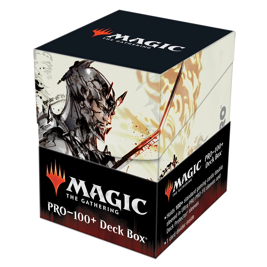 Ultra PRO Kamigawa Neon Dynasty Satoru Umezawa 100+ Deck Box For Magic: The Gathering Gaming 4 Ultra PRO Kamigawa Neon Dynasty Satoru Umezawa 100+ Deck Box For Magic: The Gathering Gaming