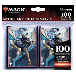 Ultra PRO Kamigawa Neon Dynasty Kotori, Pilot Prodigy Standard Deck Protector Sleeves (100ct) For Magic: The Gathering Gaming