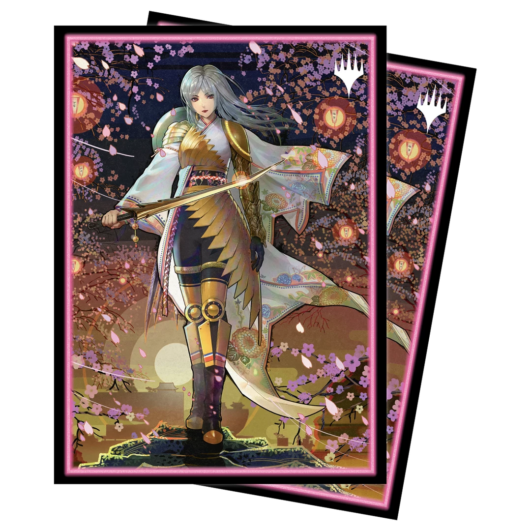 Ultra PRO Gaming Kamigawa Neon Dynasty The Wandering Emperor Standard Deck Protector Sleeves (100ct) For Magic: The Gathering 3 Ultra PRO Gaming Kamigawa Neon Dynasty The Wandering Emperor Standard Deck Protector Sleeves (100ct) For Magic: The Gathering