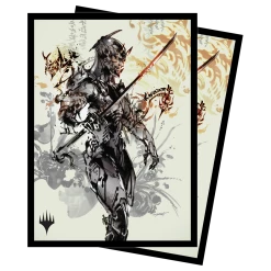 Ultra PRO Gaming Kamigawa Neon Dynasty Satoru Umezawa Standard Deck Protector Sleeves (100ct) For Magic: The Gathering