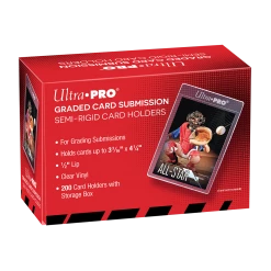 Ultra PRO 1/2" Lip Semi-Rigid Tall Card Holders (200ct)