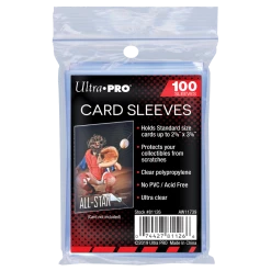 Ultra PRO Soft Penny Sleeves (100ct) For Standard Size Cards
