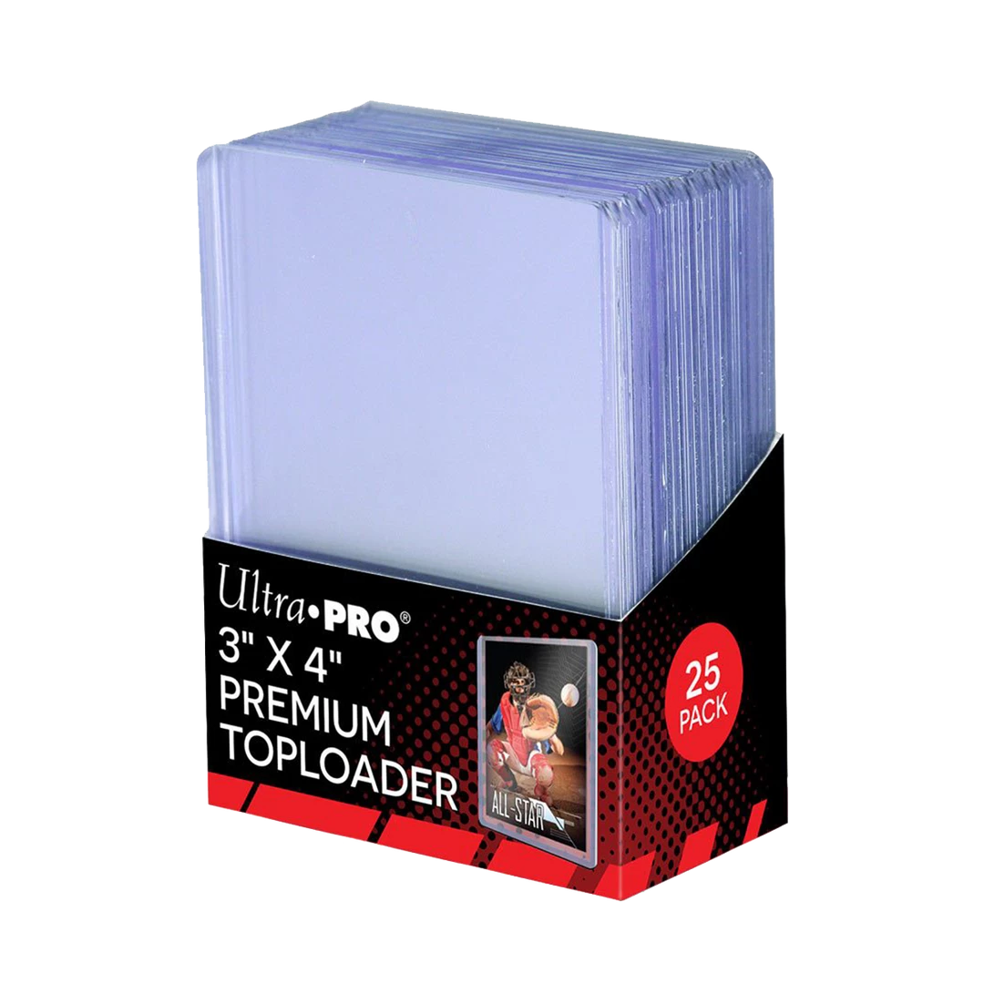 Ultra PRO Sports 3" X 4" Ultra Clear Premium Toploaders (25ct) 3 Ultra PRO Sports 3" X 4" Ultra Clear Premium Toploaders (25ct)
