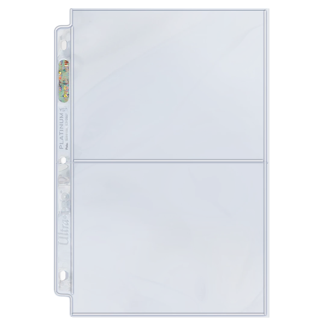 Ultra PRO Platinum Series Pocket Pages (100ct) For Cards And Photos Pages & Organization 4 Ultra PRO Platinum Series Pocket Pages (100ct) For Cards And Photos Pages & Organization