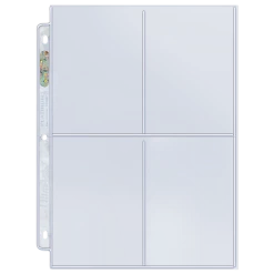 Ultra PRO Platinum Series Pocket Pages (100ct) For Cards And Photos Pages & Organization 12 Ultra PRO Platinum Series Pocket Pages (100ct) For Cards And Photos Pages & Organization