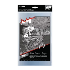 Ultra PRO Comic Book Storage Silver Age Size Comic Bags (100ct)