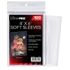 Ultra PRO Sports 4" X 6" Soft Sleeves (100ct) 2 Ultra PRO Sports 4" X 6" Soft Sleeves (100ct)