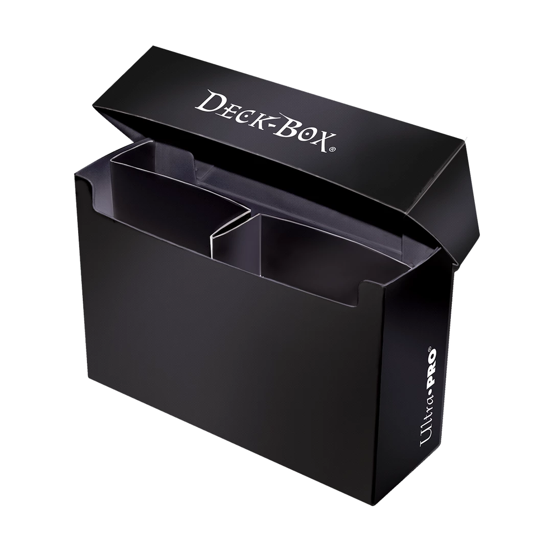Ultra PRO PRO Oversized Tri-Compartment Black Deck Box 3 Ultra PRO PRO Oversized Tri-Compartment Black Deck Box