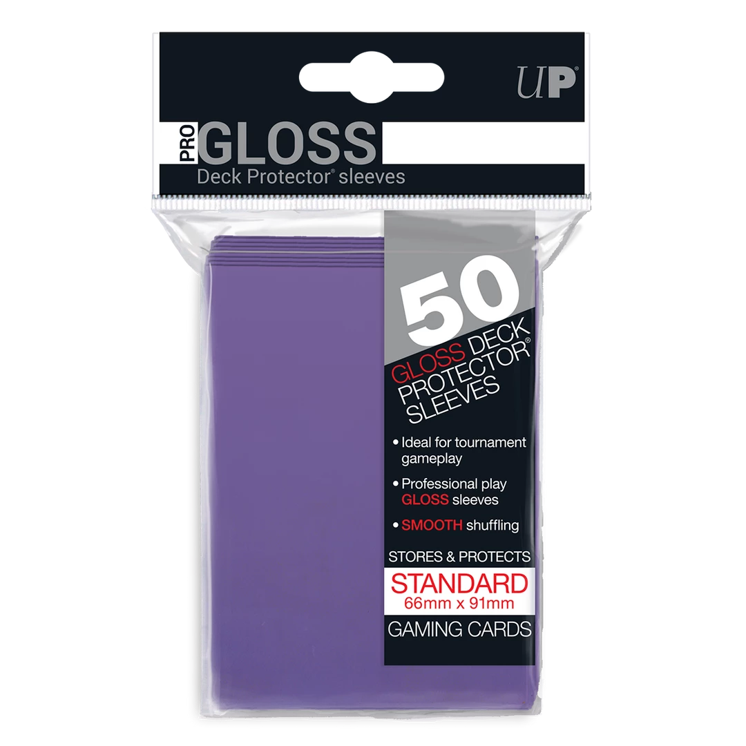 Ultra PRO PRO-Gloss Standard Deck Protector Sleeves Gaming 36 Ultra PRO PRO-Gloss Standard Deck Protector Sleeves Gaming