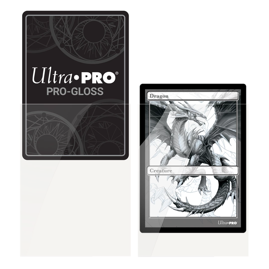 Ultra PRO PRO-Gloss Standard Deck Protector Sleeves Gaming 4 Ultra PRO PRO-Gloss Standard Deck Protector Sleeves Gaming