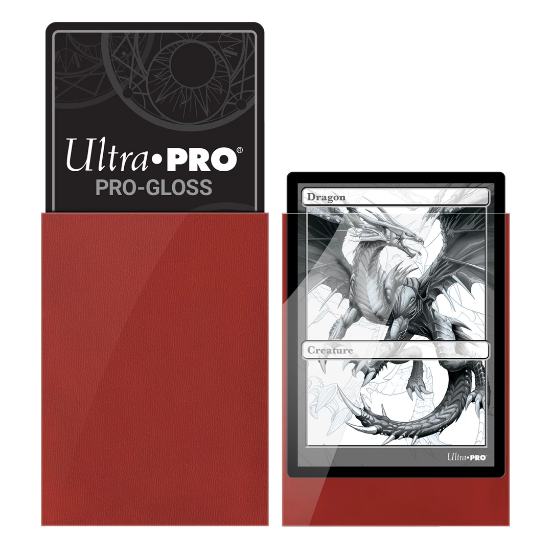 Ultra PRO PRO-Gloss Standard Deck Protector Sleeves Gaming 17 Ultra PRO PRO-Gloss Standard Deck Protector Sleeves Gaming